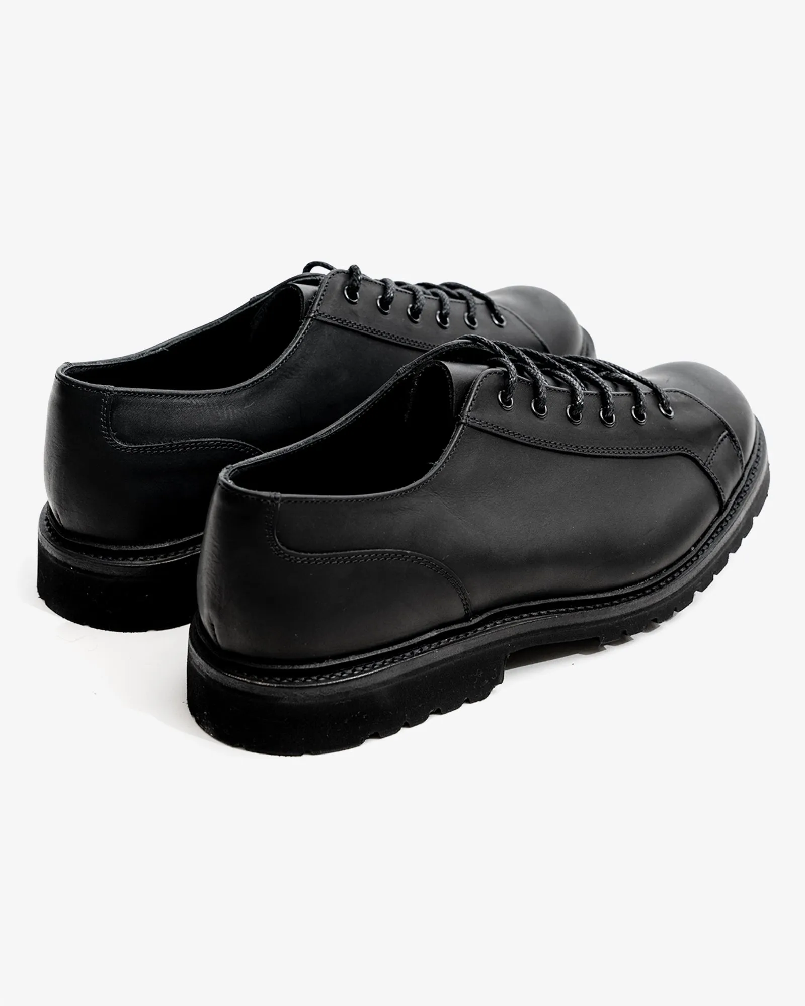 MONKEY SHOE - BLACK PAMPUS LEATHER sold by James Coward product image thumbnail 3