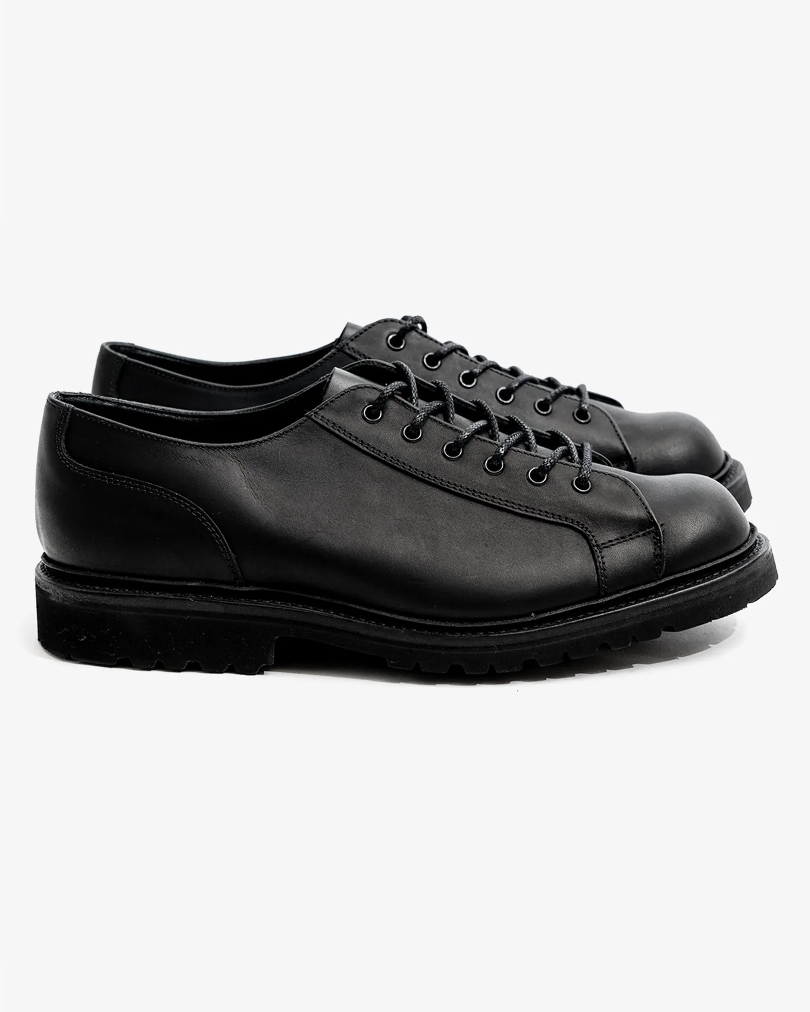 MONKEY SHOE - BLACK PAMPUS LEATHER sold by James Coward product image thumbnail 2
