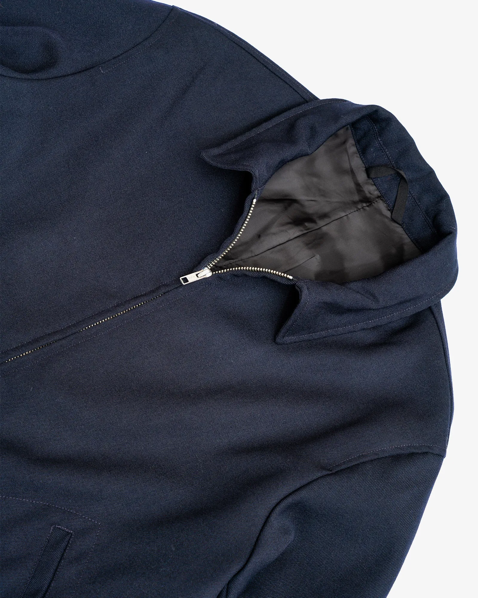 SITE JACKET - DARK NAVY HEAVYWEIGHT WOOL GABARDINE sold by James Coward product image thumbnail 3