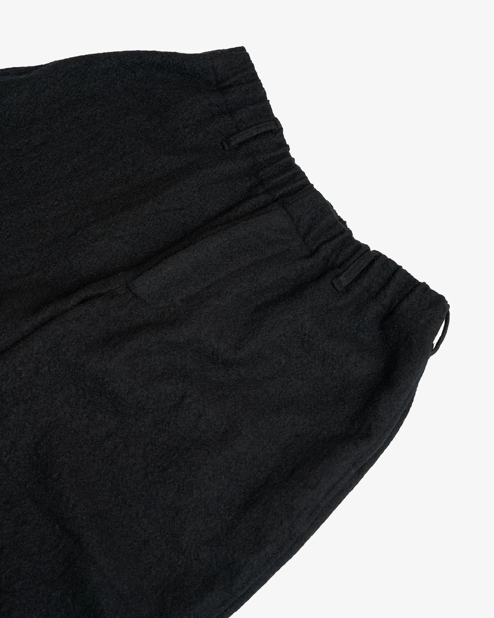 CARRY ON PANT - PIECE DYED BLACK WOOL FLANNEL sold by James Coward product image thumbnail 2