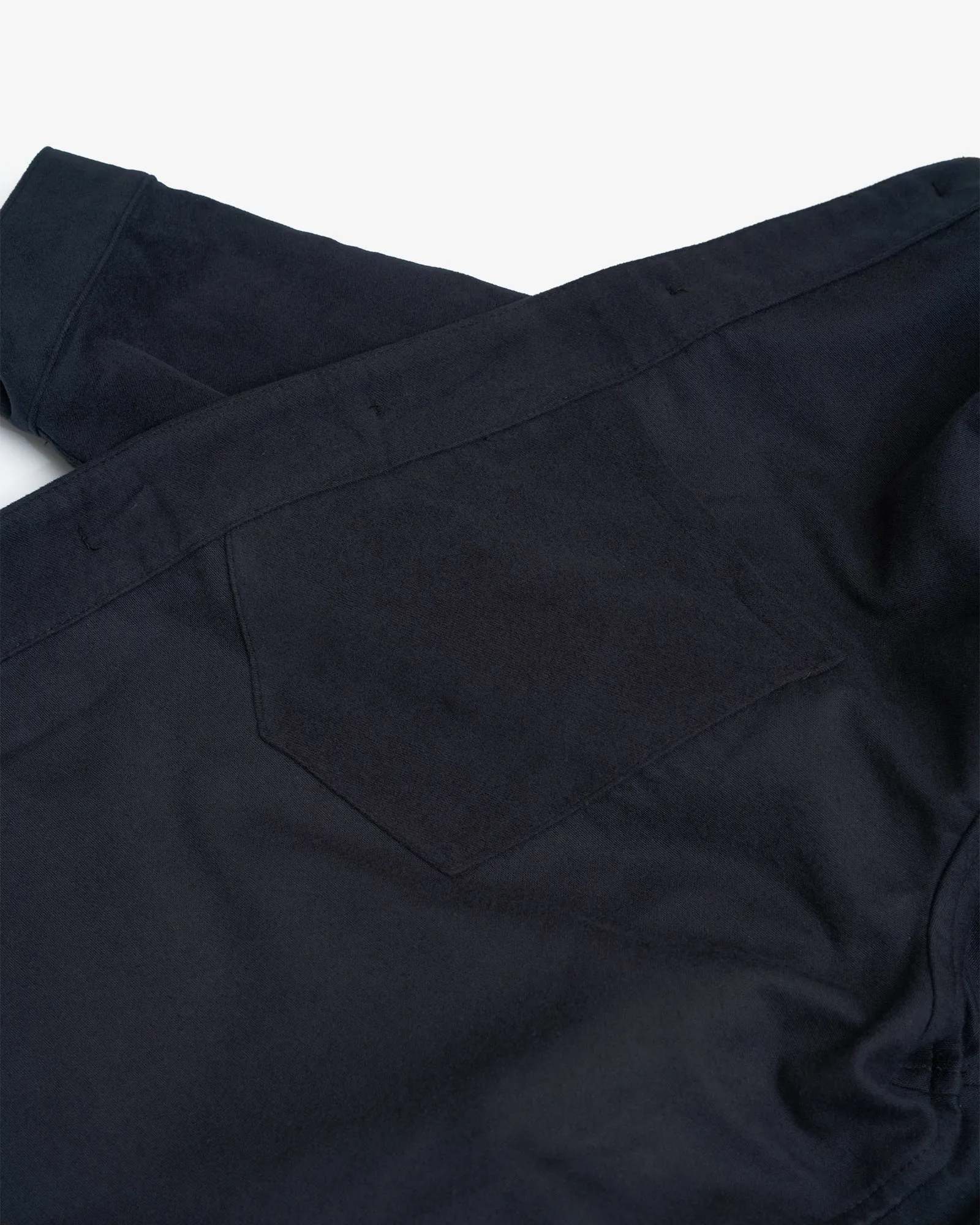 SIGNAL SHIRT - DARK NAVY COTTON MOLESKIN sold by James Coward product image thumbnail 4