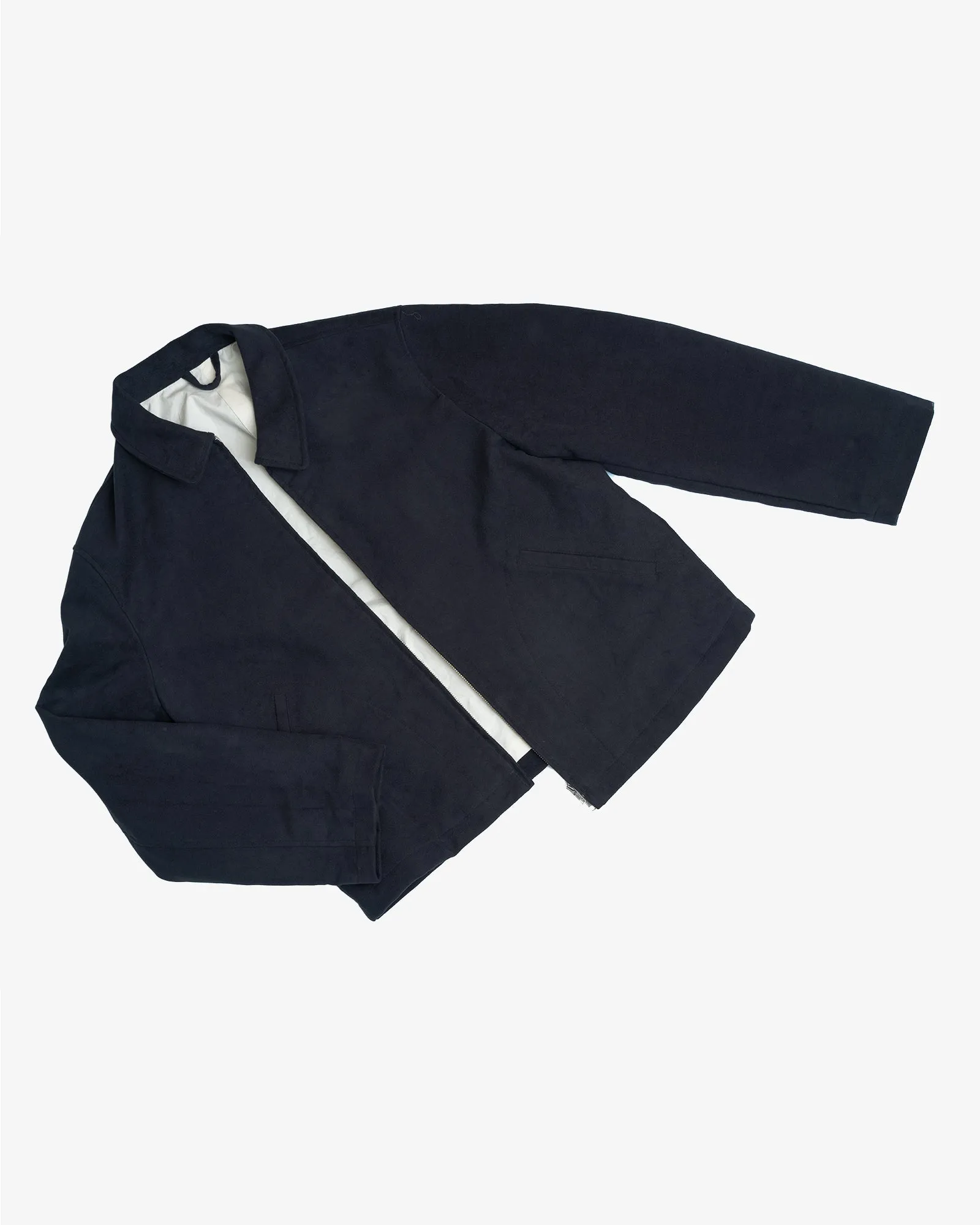 SITE JACKET - DARK NAVY COTTON MOLESKIN sold by James Coward product image thumbnail 5