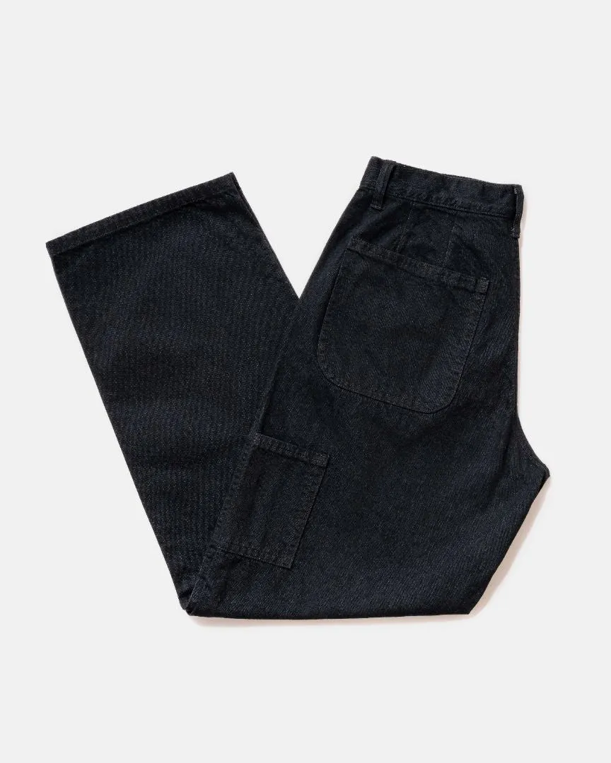 CARPENTER JEAN - BLACK ONE WASH DENIM sold by James Coward product image thumbnail 2