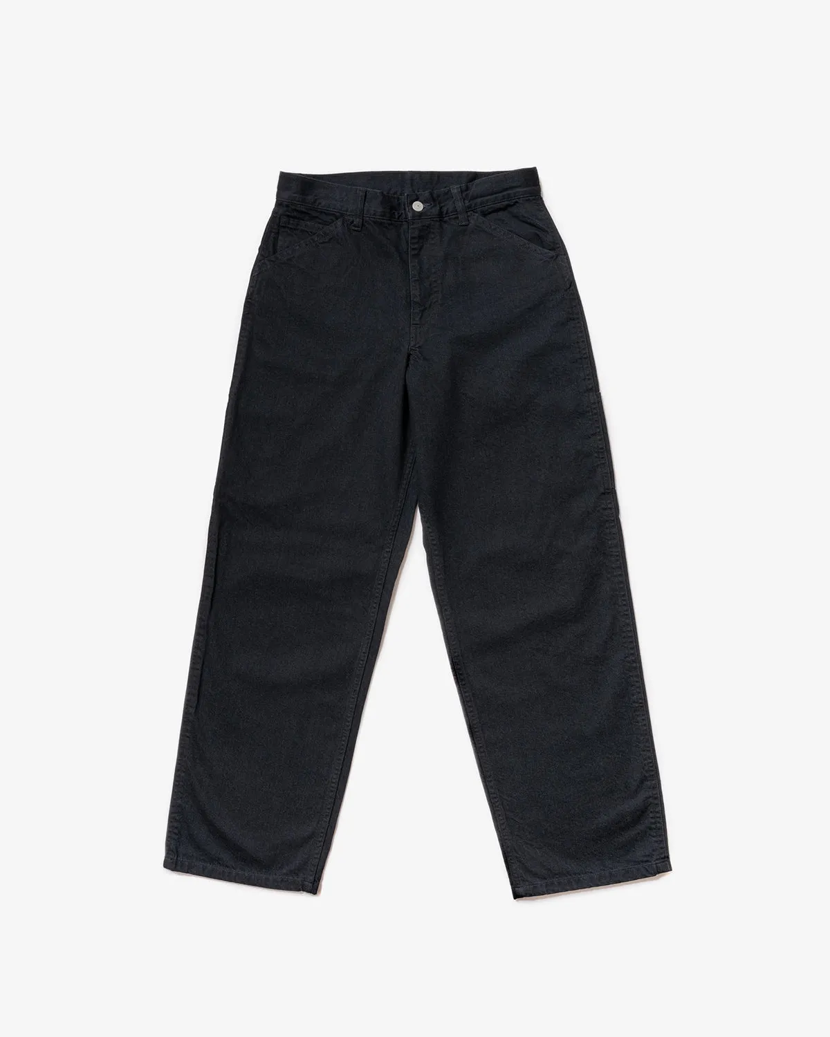 CARPENTER JEAN - BLACK ONE WASH DENIM sold by James Coward