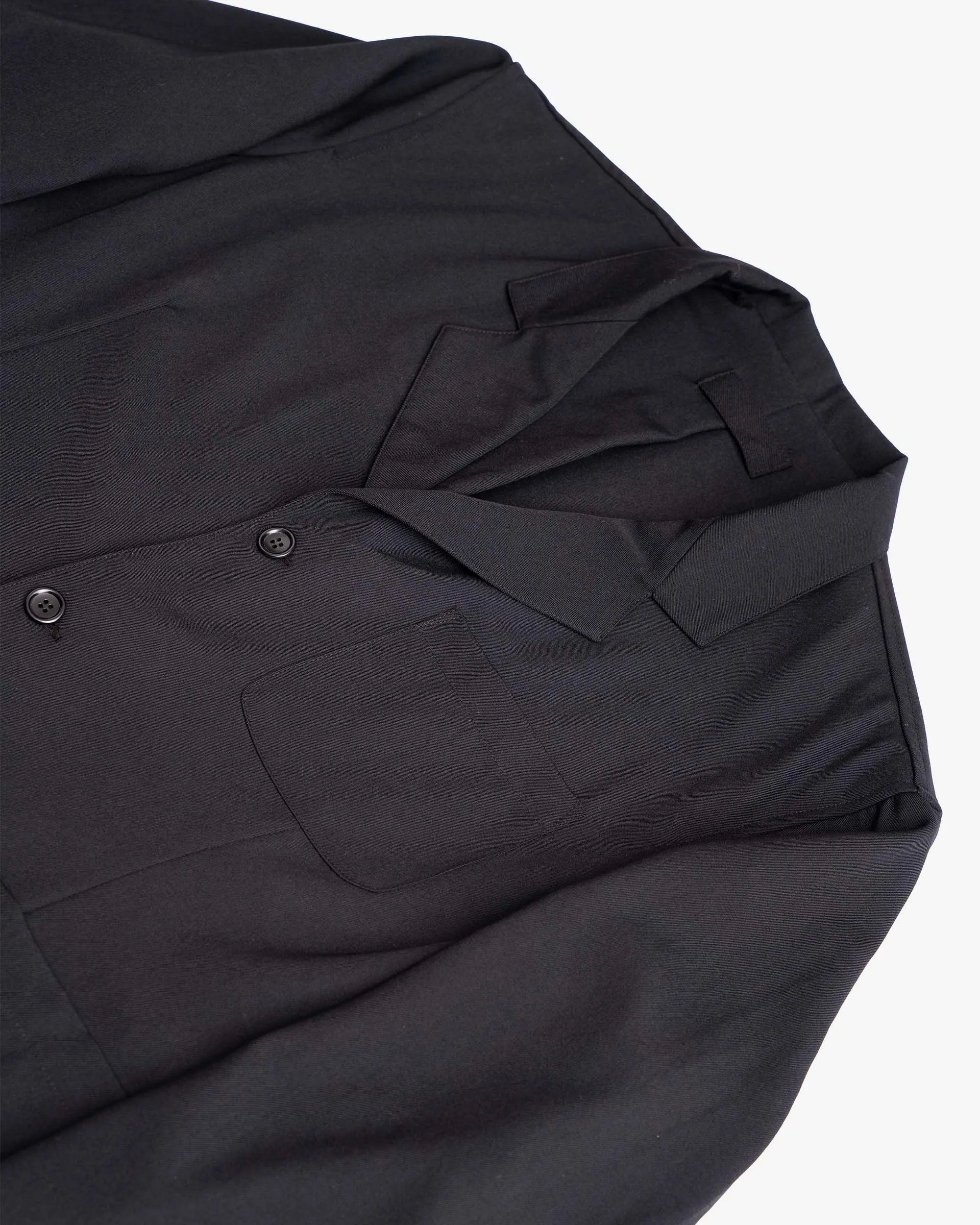 CARRY ON JACKET - BLACK WOOL GABARDINE sold by James Coward product image thumbnail 2