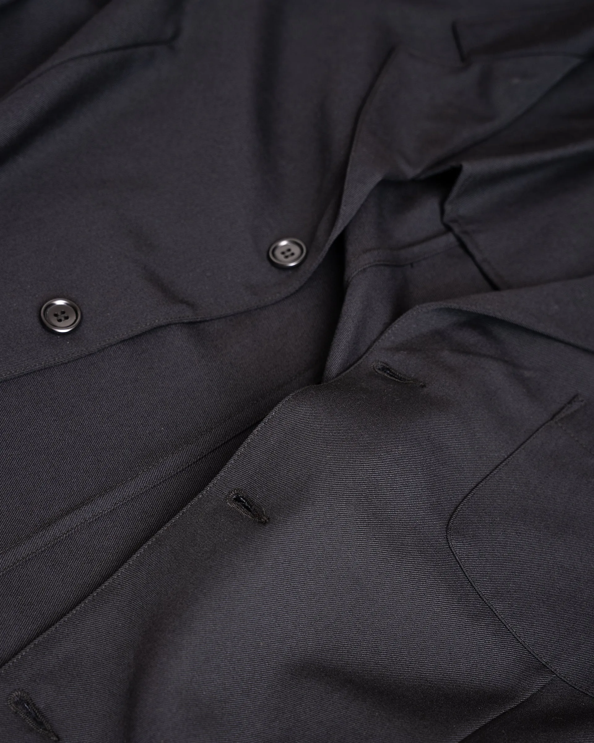 CARRY ON JACKET - BLACK WOOL GABARDINE sold by James Coward product image thumbnail 5