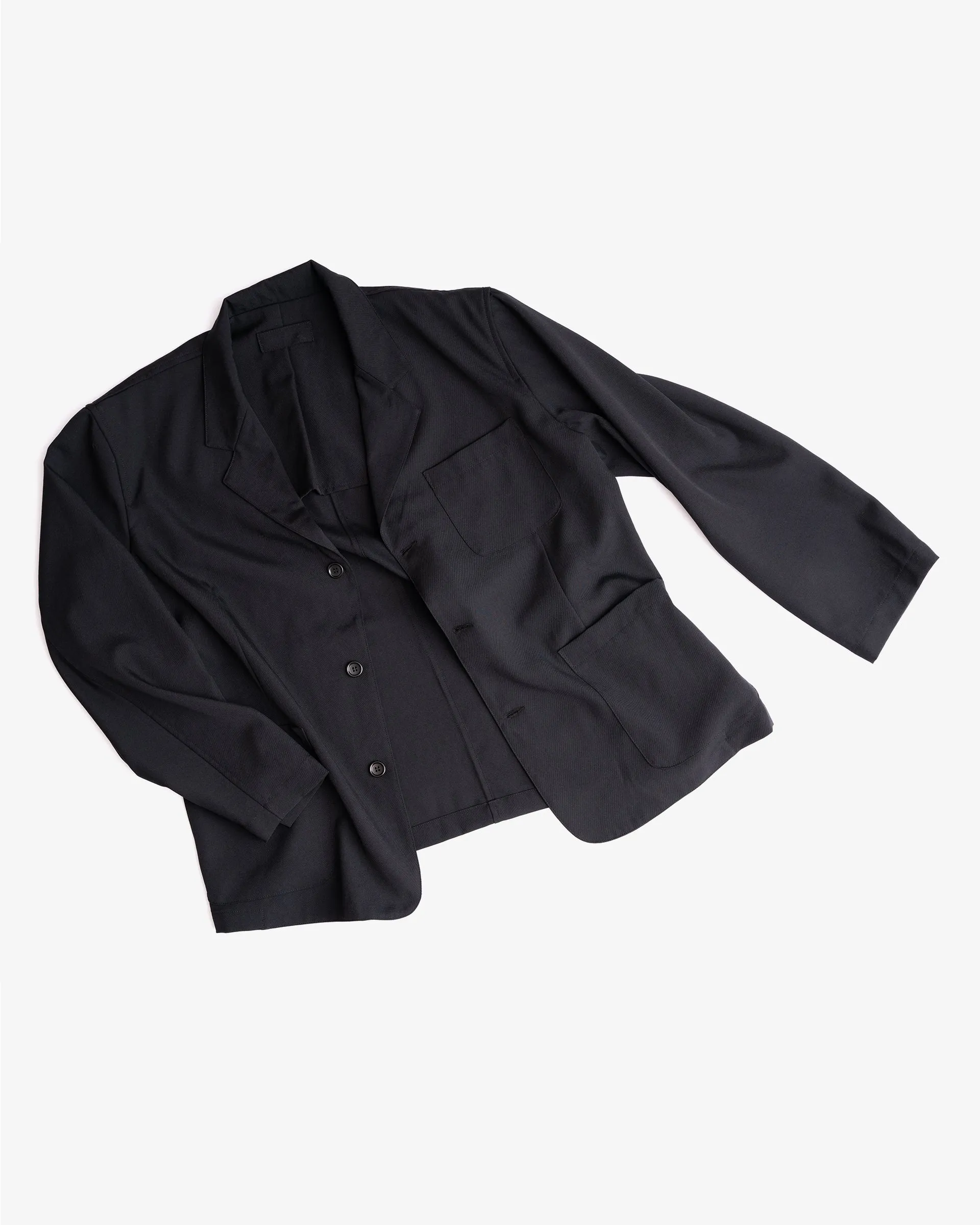 CARRY ON JACKET - BLACK WOOL GABARDINE sold by James Coward product image thumbnail 4