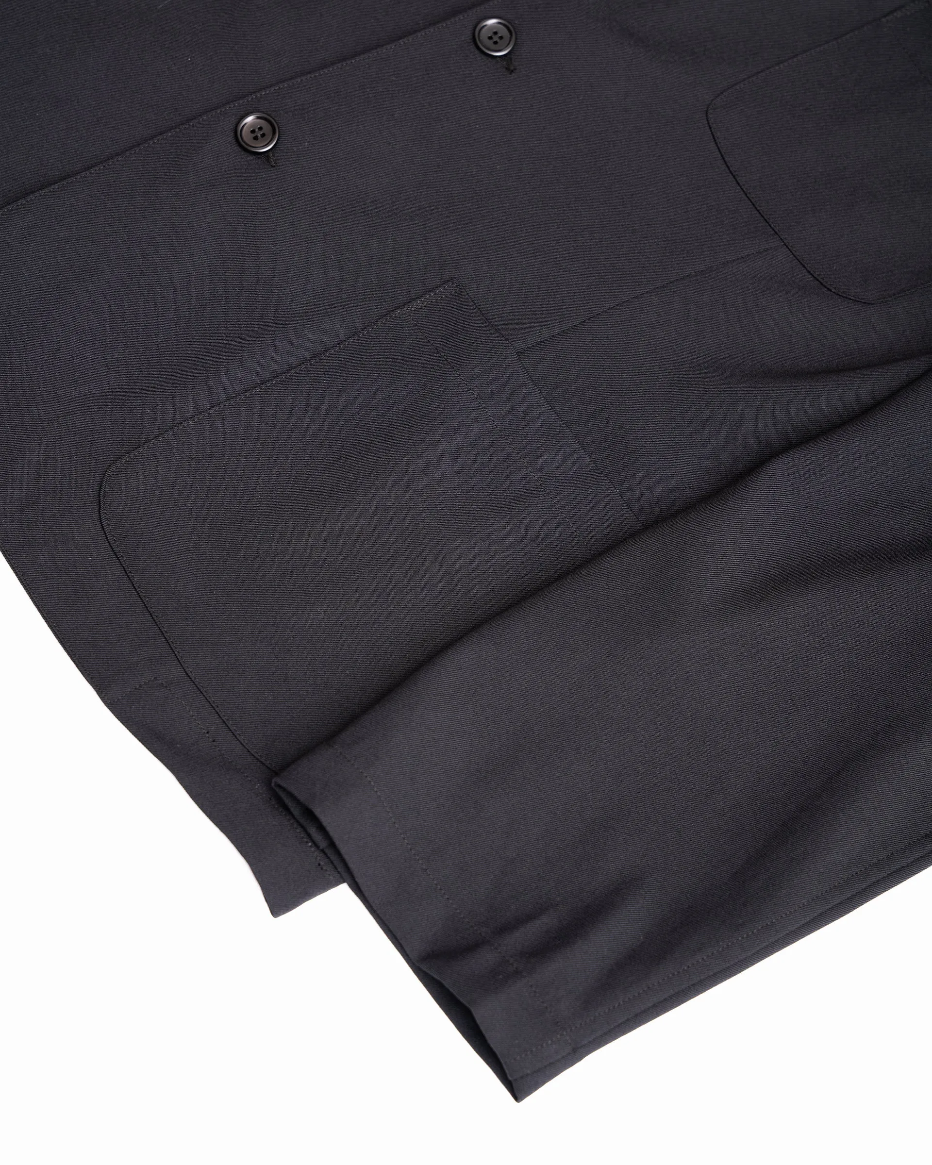 CARRY ON JACKET - BLACK WOOL GABARDINE sold by James Coward product image thumbnail 3