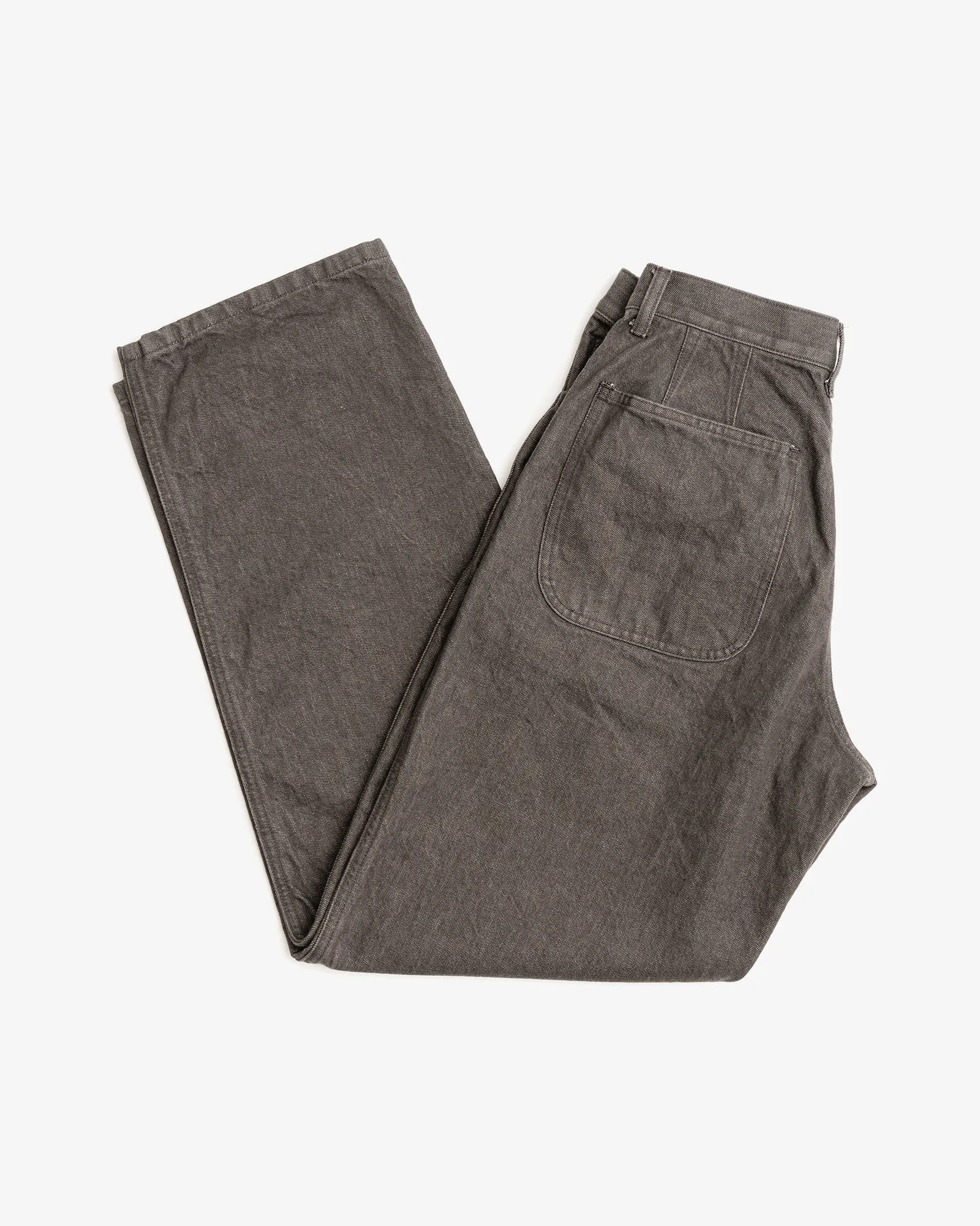 5PKT JEAN - BROWN ROPE DYED 13.5 OZ DENIM sold by James Coward product image thumbnail 3