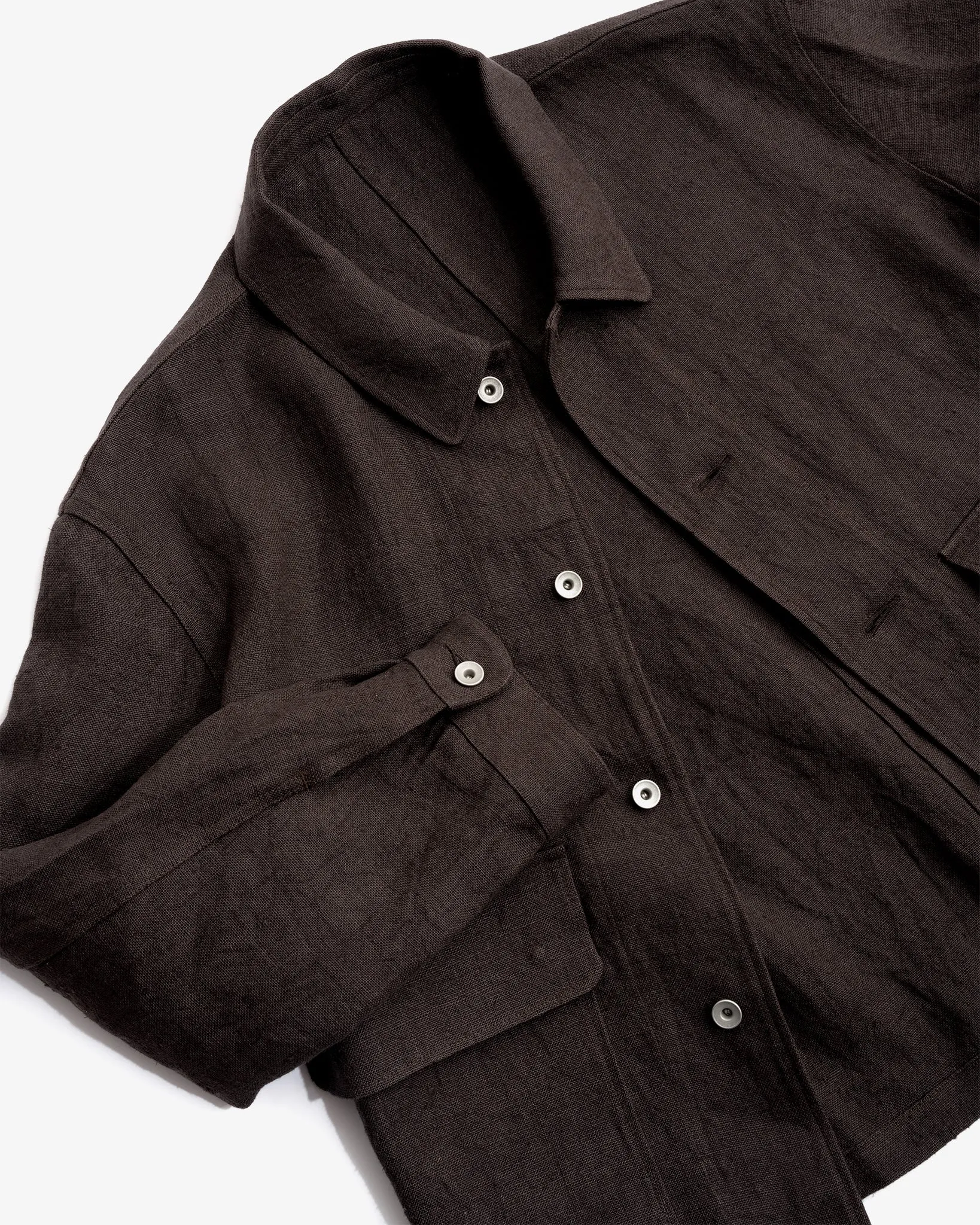 REPLICA JACKET - WENGE JAPANESE LINEN sold by James Coward product image thumbnail 3