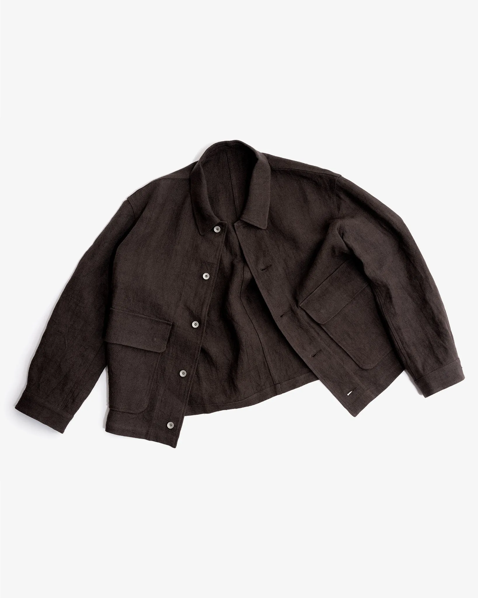 REPLICA JACKET - WENGE JAPANESE LINEN sold by James Coward product image thumbnail 5
