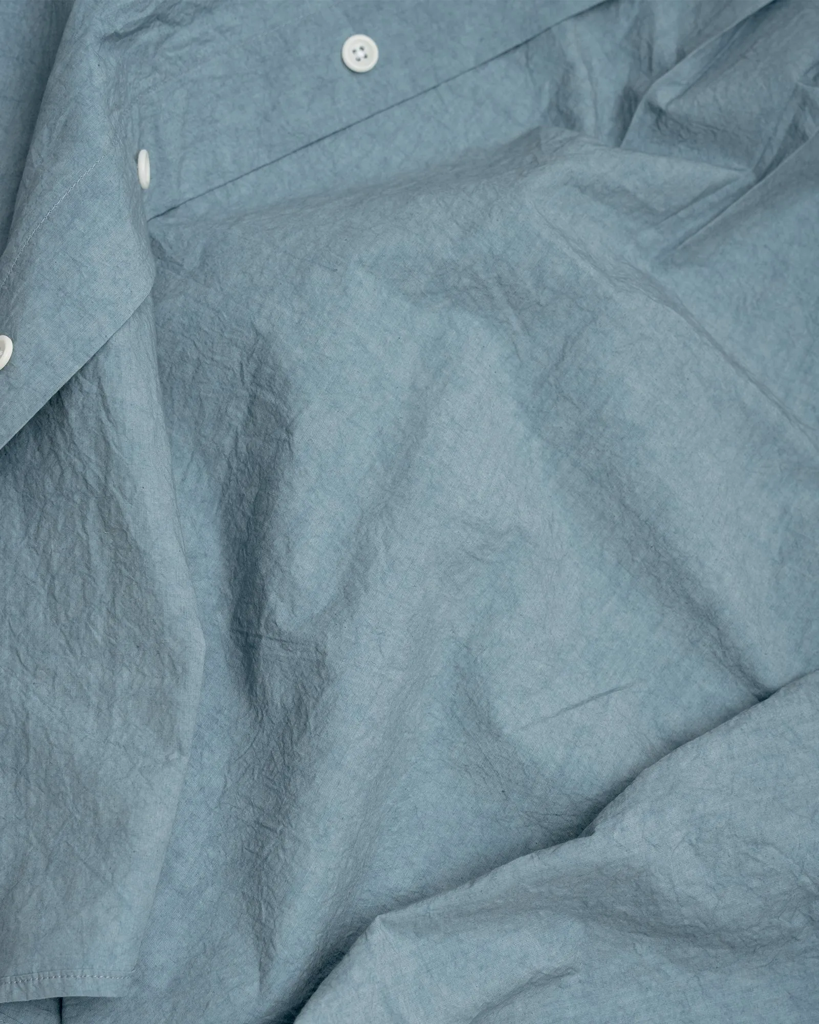 FILTER SHIRT - LIGHT BLUE SUN DRIED TYPEWRITER CLOTH sold by James Coward product image thumbnail 5