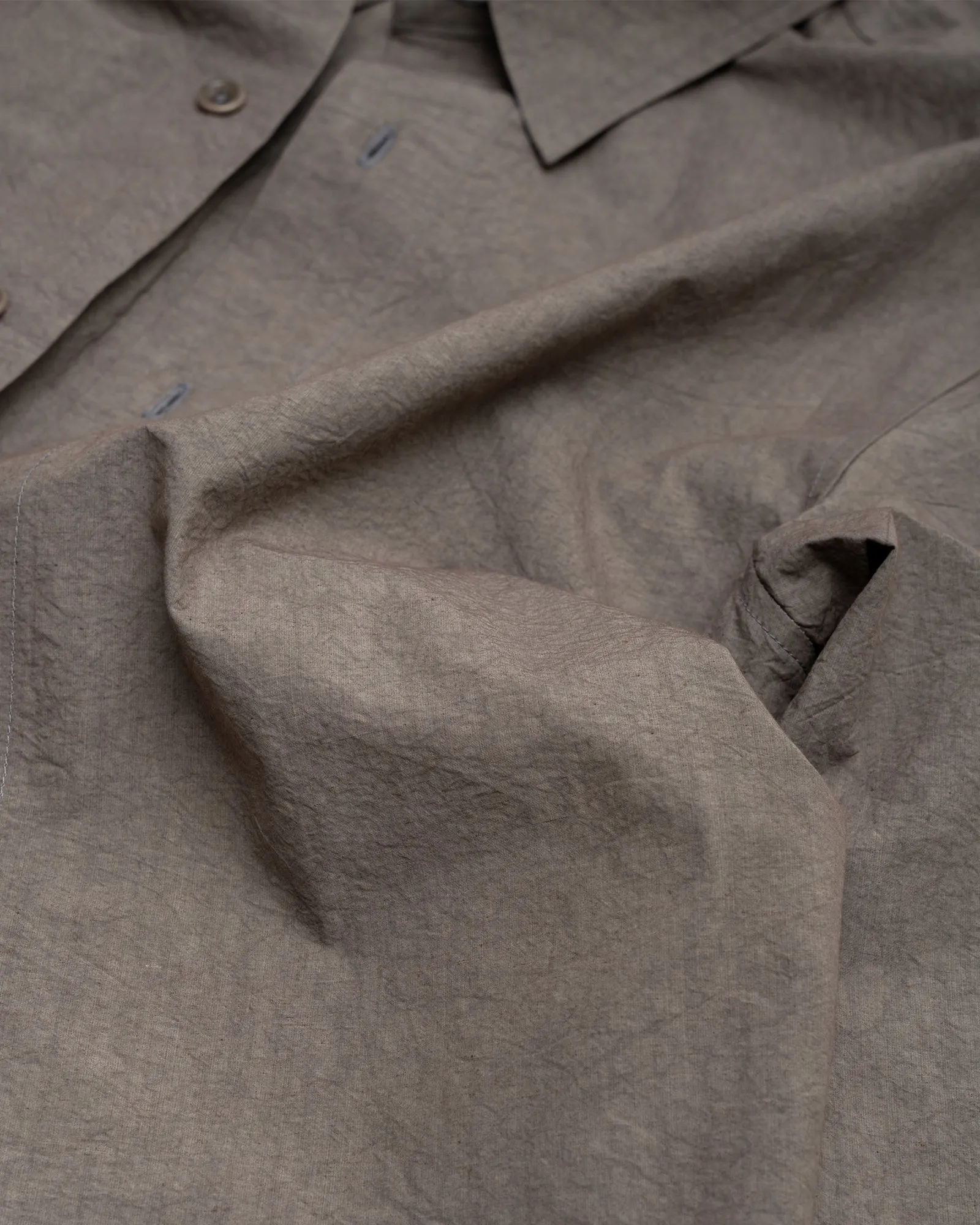 FILTER SHIRT - GREY SUN DRIED TYPEWRITER CLOTH sold by James Coward product image thumbnail 5