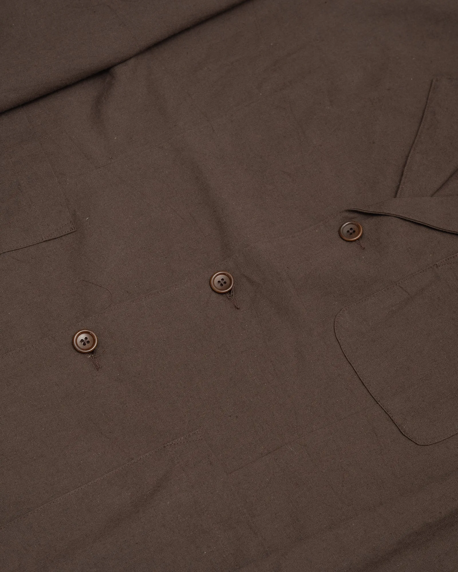 CARRY ON JACKET - DARK BROWN OVERDYED CANVAS sold by James Coward product image thumbnail 3