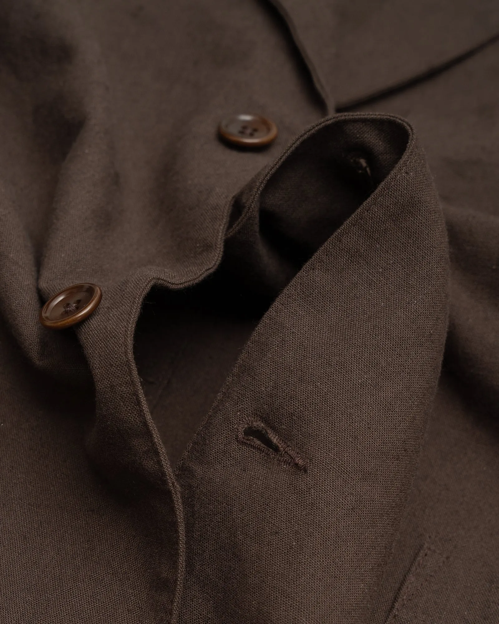 CARRY ON JACKET - DARK BROWN OVERDYED CANVAS sold by James Coward product image thumbnail 4