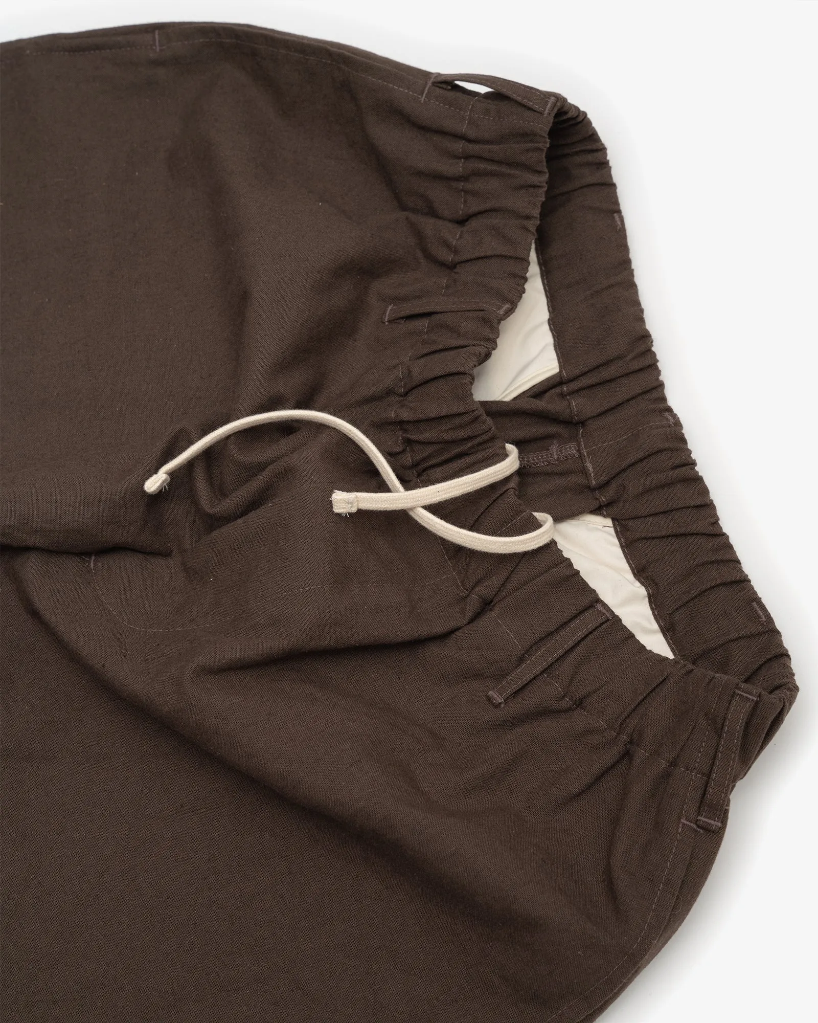 CARRY ON PANT - DARK BROWN OVERDYED CANVAS sold by James Coward product image thumbnail 2