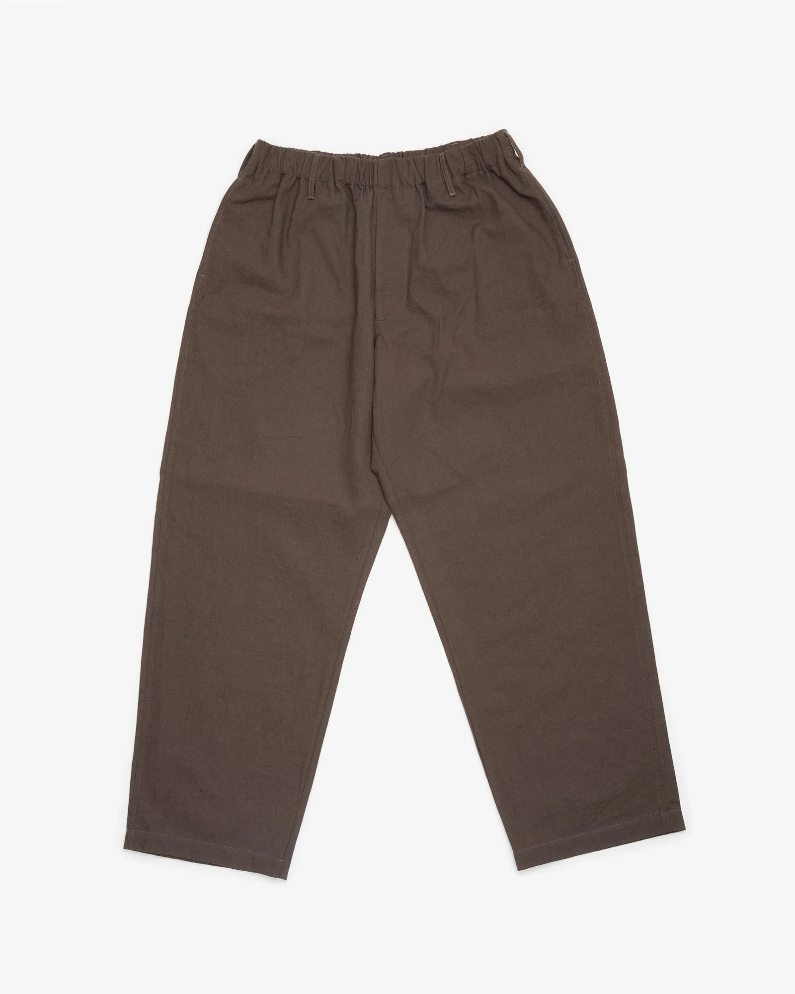 CARRY ON PANT - DARK BROWN OVERDYED CANVAS sold by James Coward