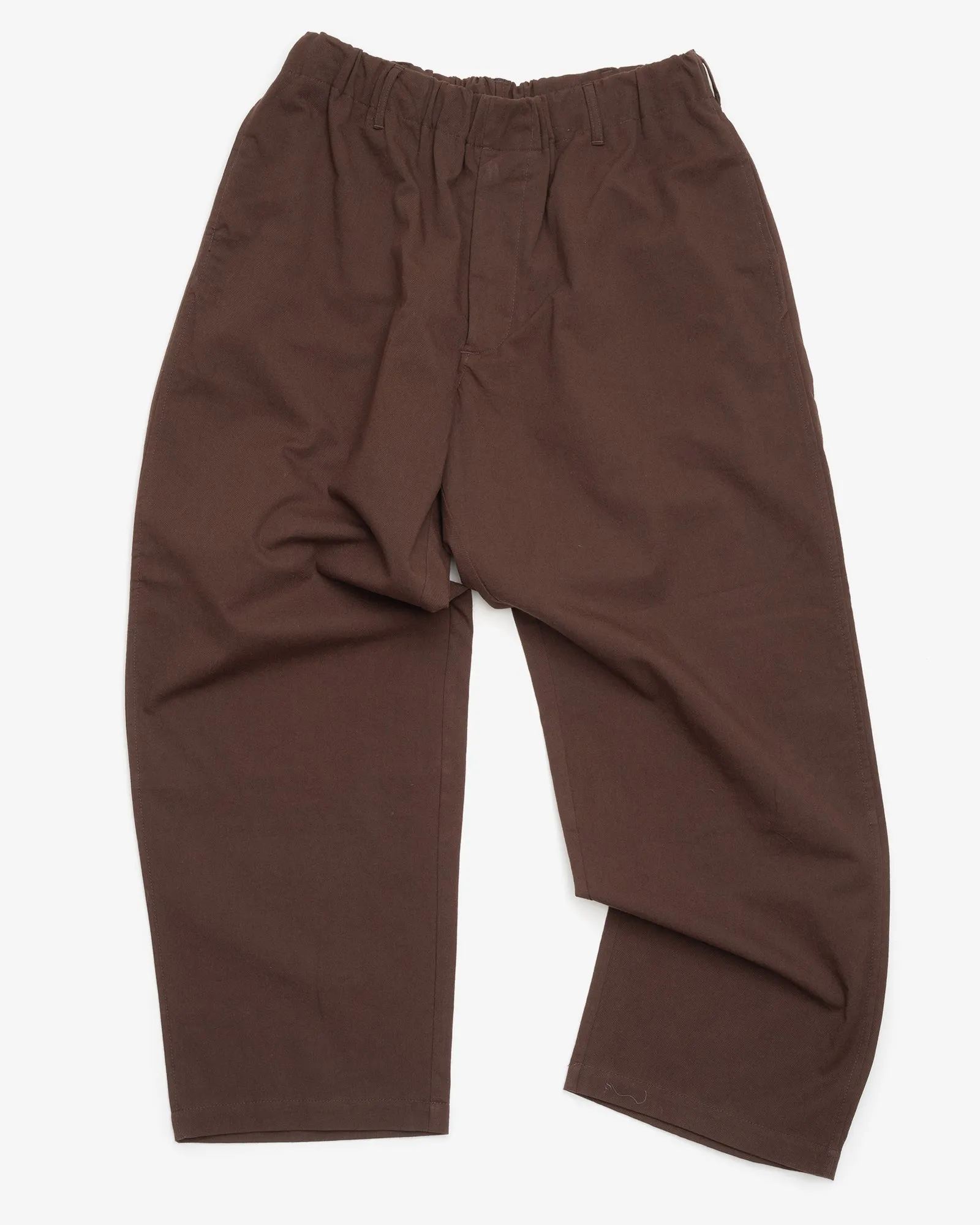 CARRY ON PANT - DARK BROWN COTTON/WOOL TWILL sold by James Coward product image thumbnail 5
