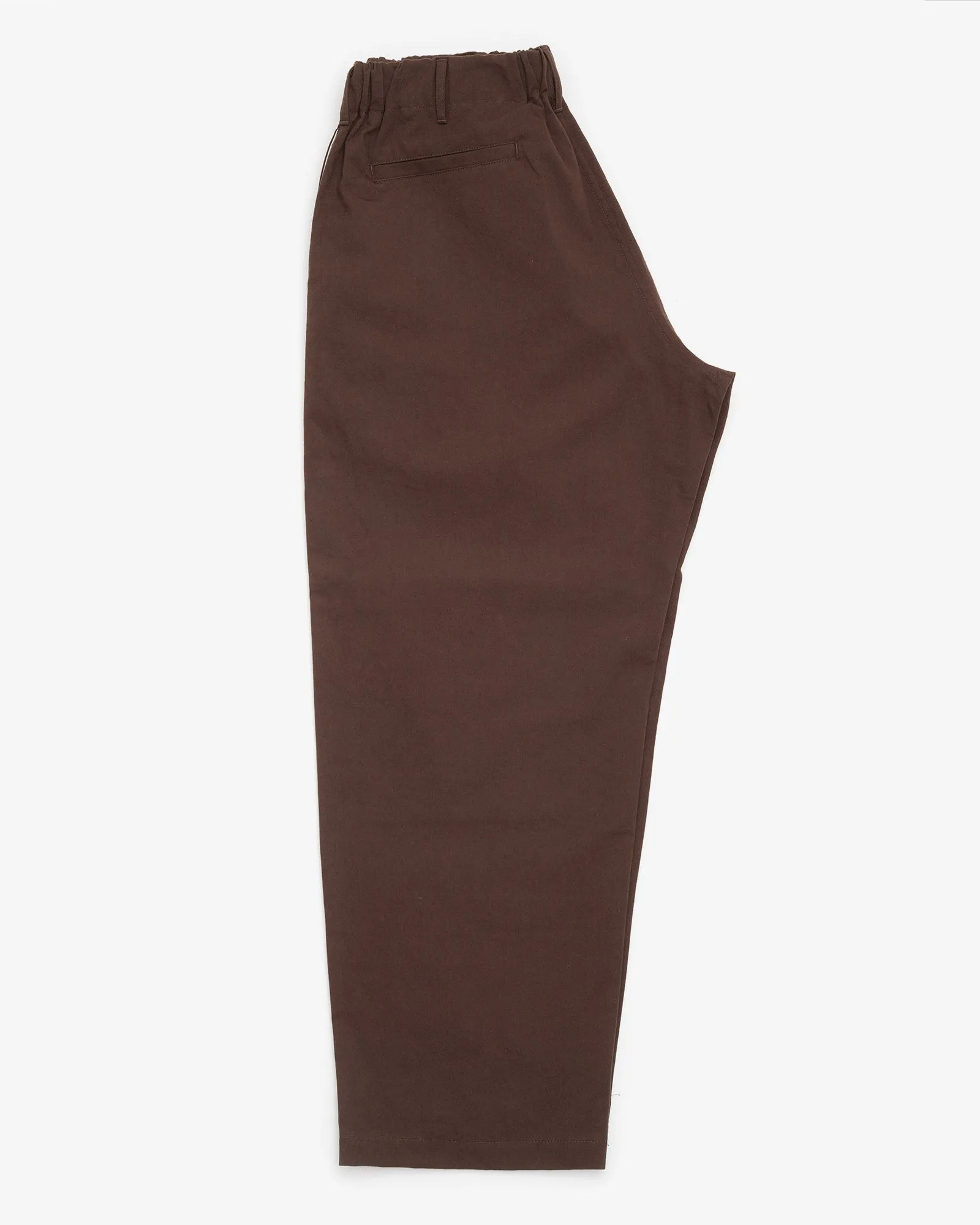 CARRY ON PANT - DARK BROWN COTTON/WOOL TWILL sold by James Coward product image thumbnail 3