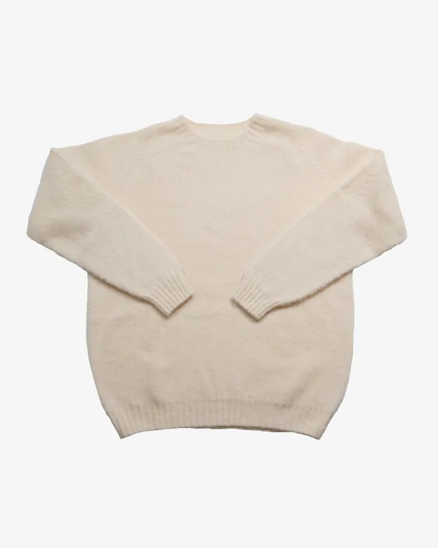 FITZROY SWEATER - ALABASTER made by James Coward