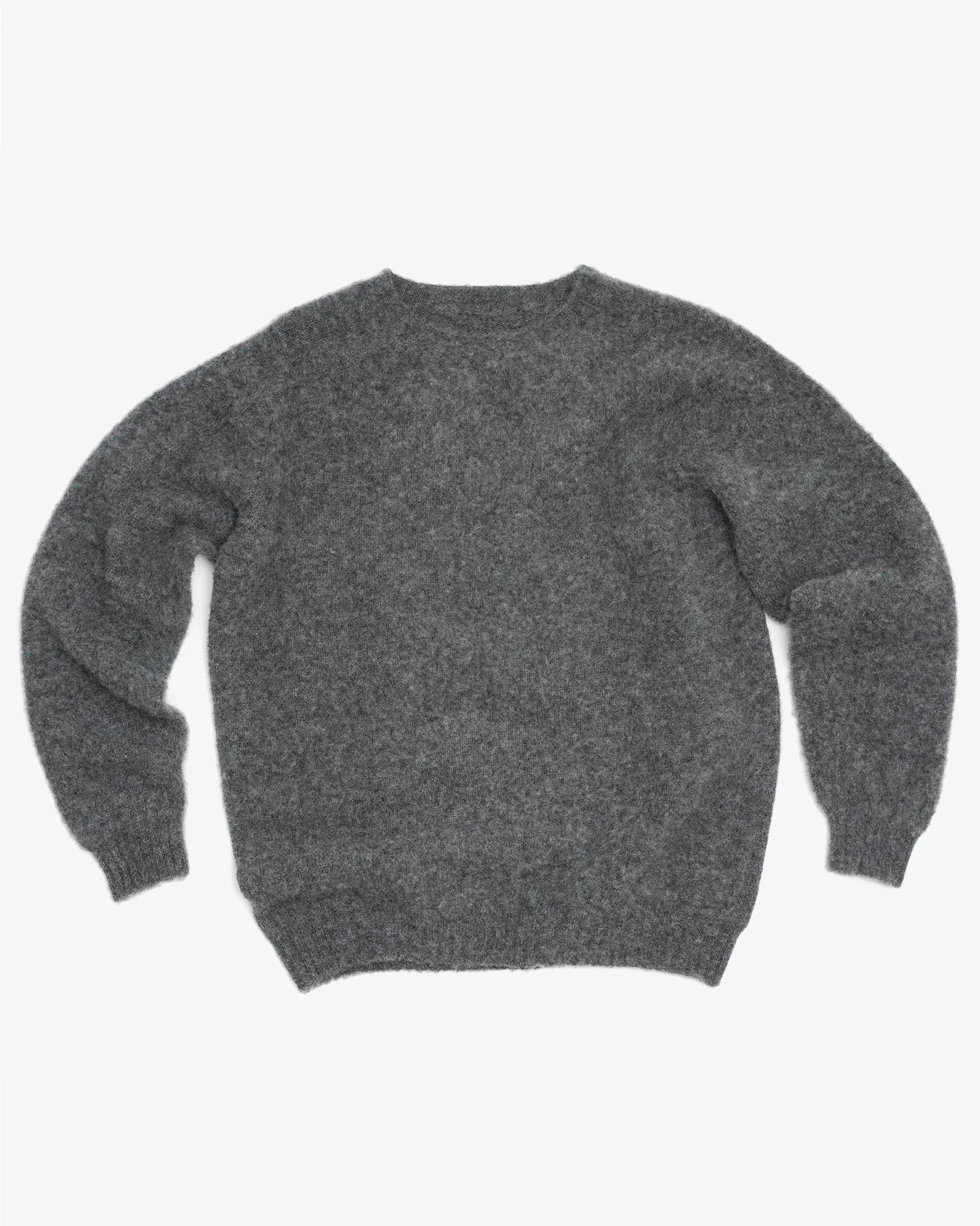 FITZROY SWEATER - DOUBLE BRUSHED SLATE sold by James Coward