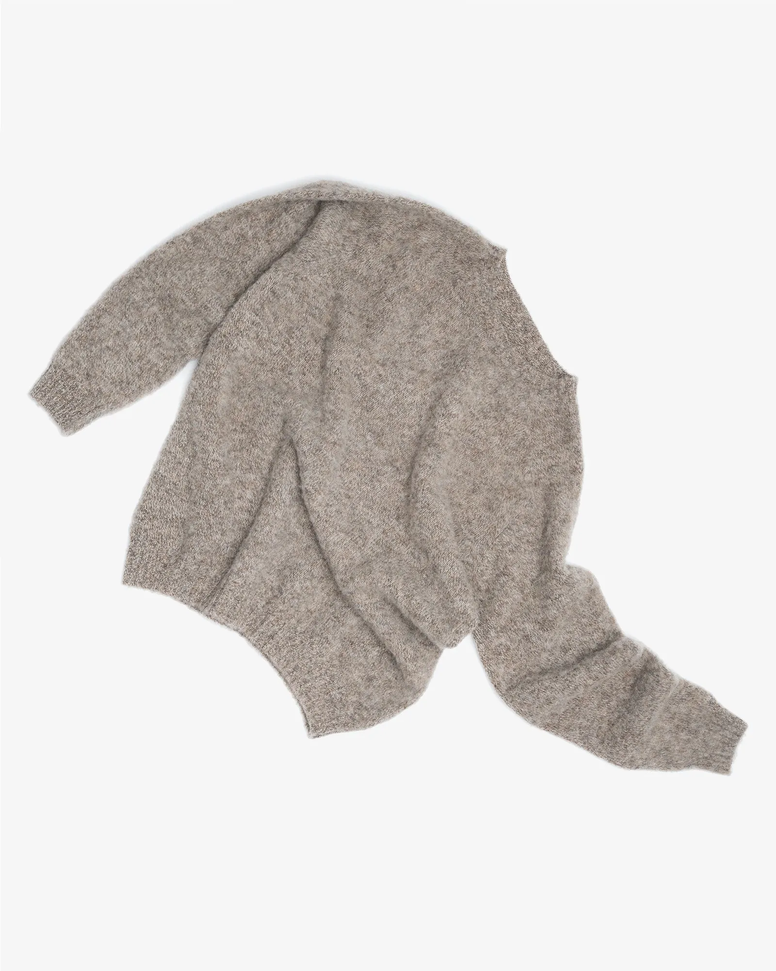 FITZROY SWEATER - DOUBLE BRUSHED SHALE sold by James Coward product image thumbnail 3