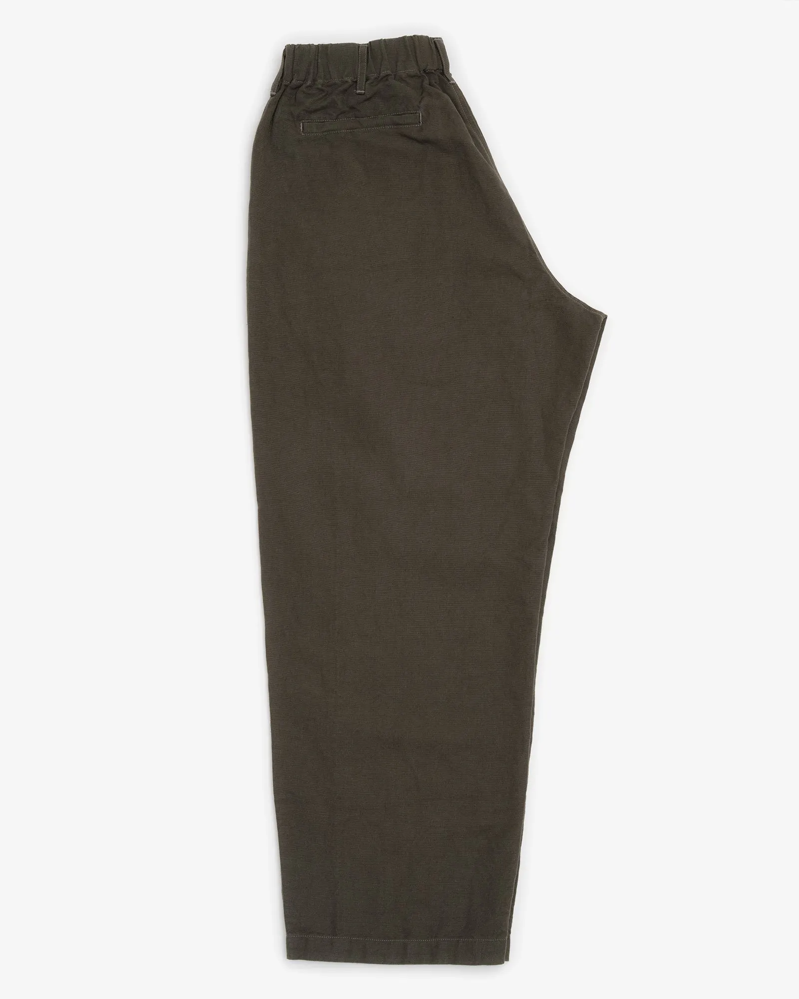 CARRY ON PANT - COFFEE GROUNDS BELGIAN LINEN sold by James Coward product image thumbnail 3