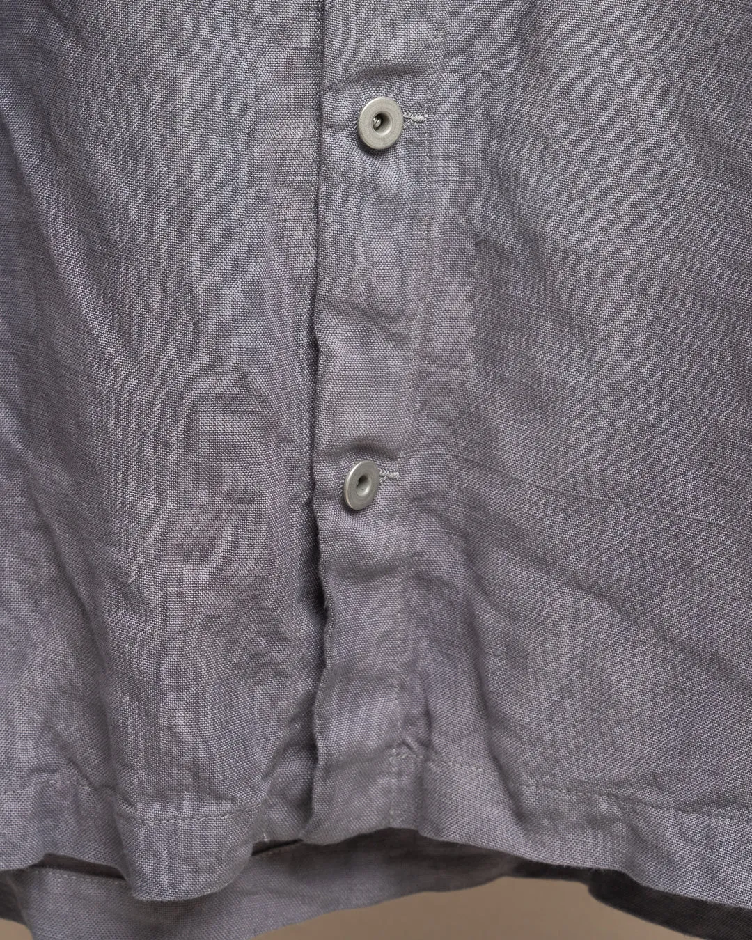 TRAVAIL SHIRT SHIRT - STUDIO DYED BELGIAN LINEN (SR041) sold by James Coward product image thumbnail 3