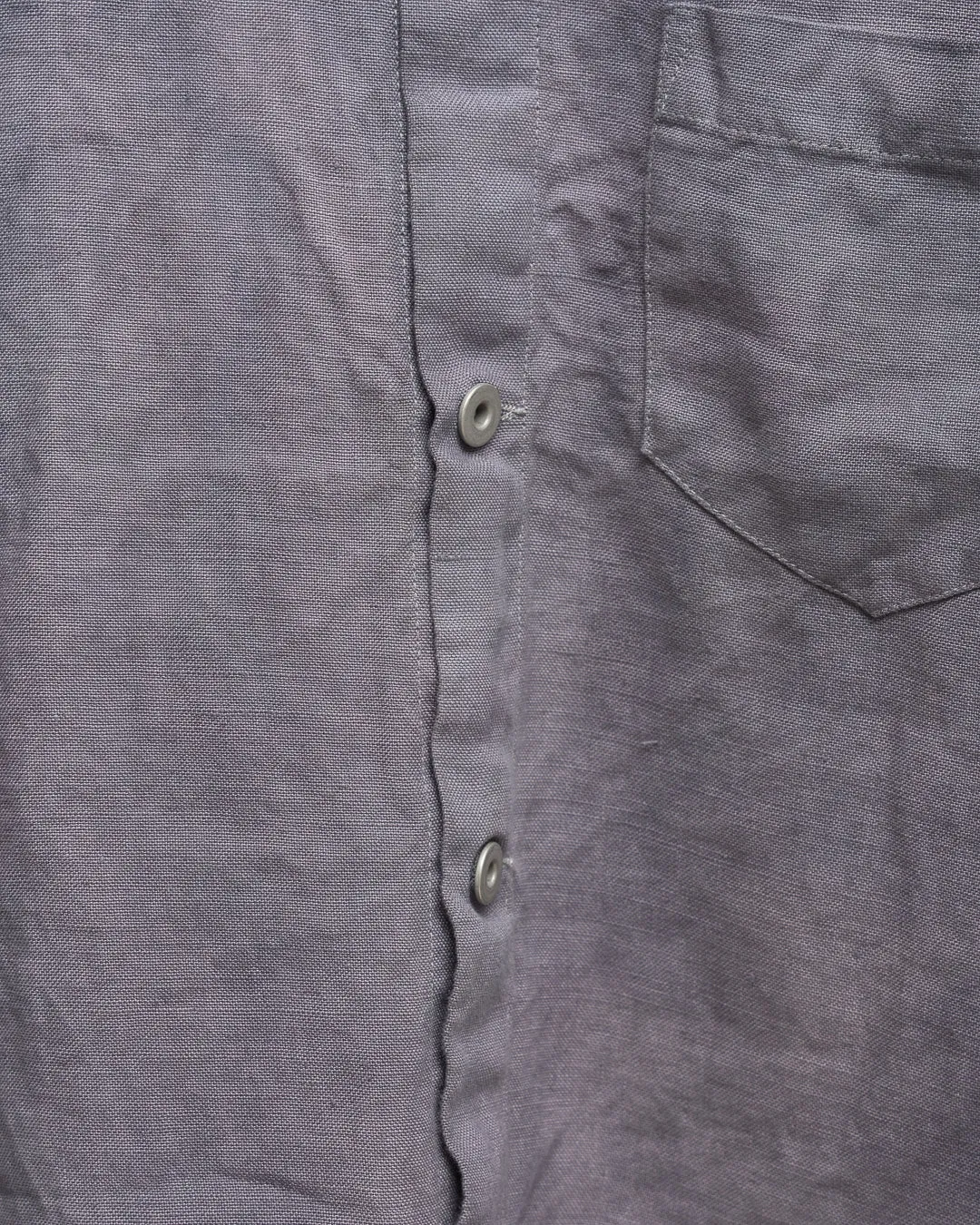 TRAVAIL SHIRT SHIRT - STUDIO DYED BELGIAN LINEN (SR038) sold by James Coward product image thumbnail 3