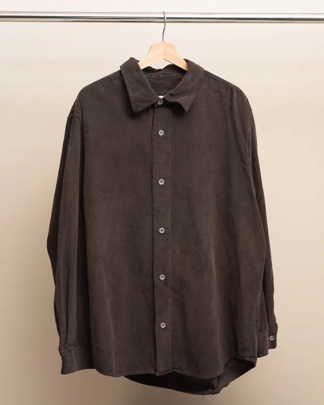 FILTER SHIRT - STUDIO DYED RIPPLE CORDUROY (SR029) made by James Coward