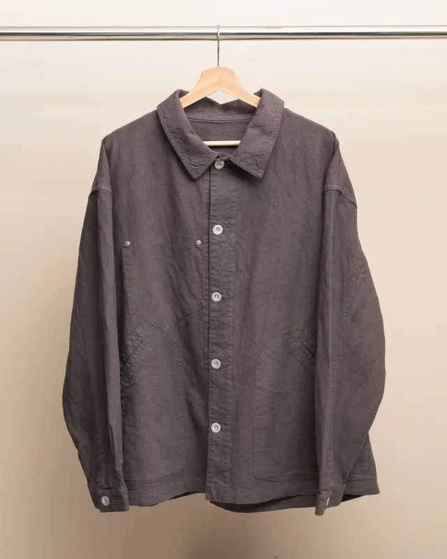 SIGNAL SHIRT - STUDIO DYED CANVAS (SR019) made by James Coward