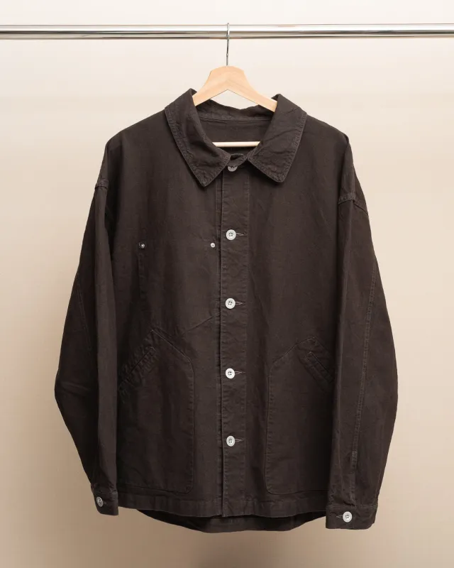 SIGNAL SHIRT - STUDIO DYED CANVAS (SR017) made by James Coward