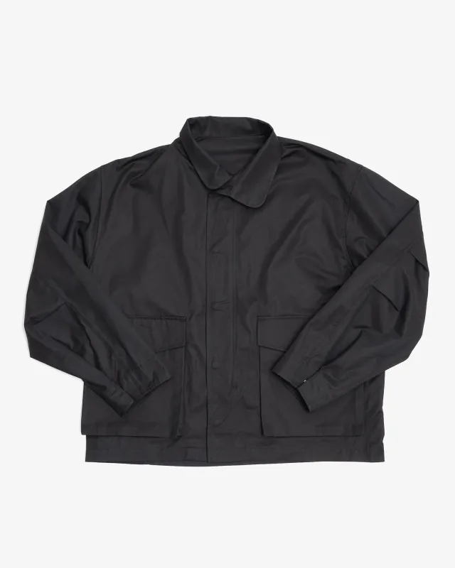 SIX JACKET - BLACK COTTON MASTERSHIELD made by James Coward