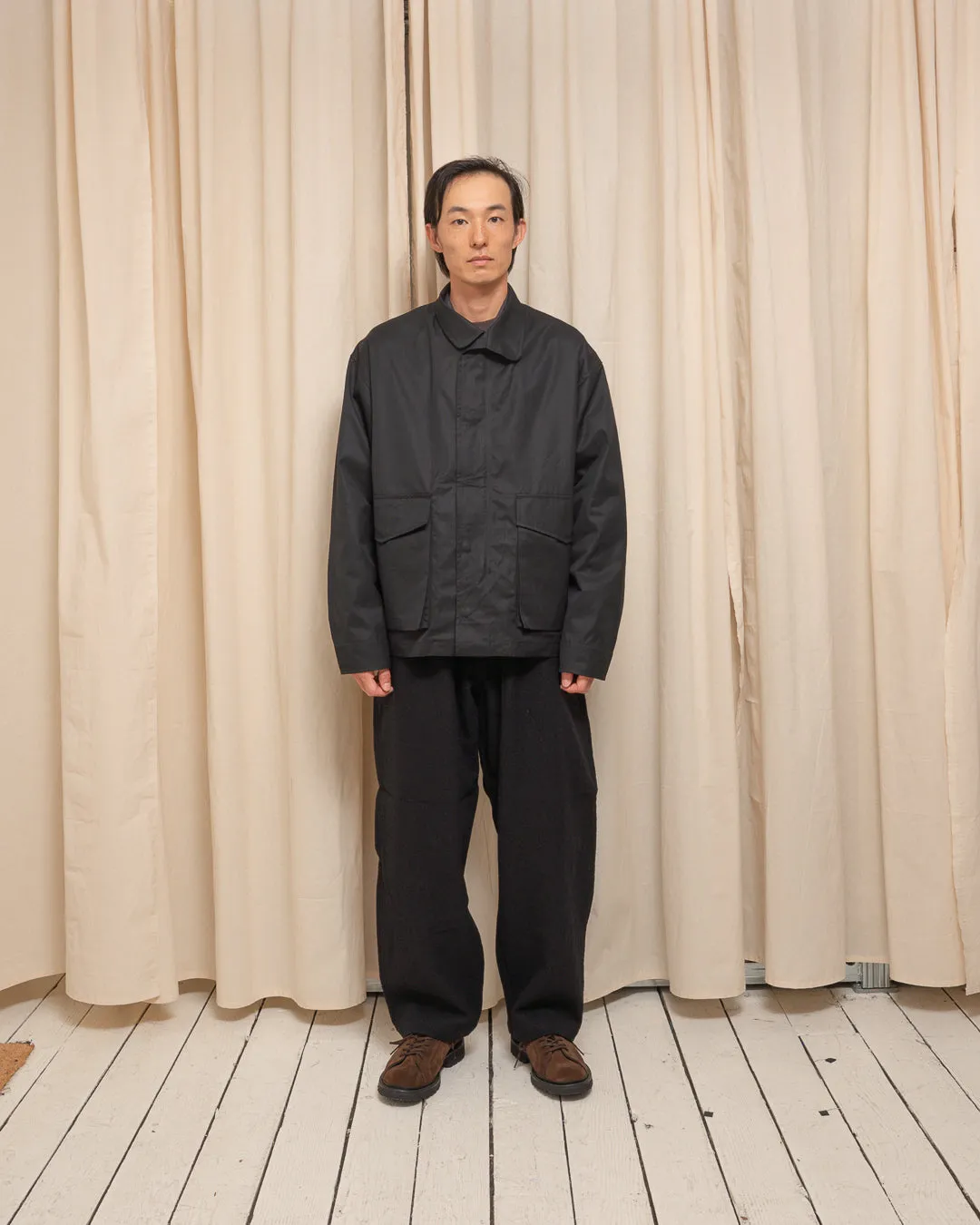 SIX JACKET - BLACK COTTON MASTERSHIELD sold by James Coward product image thumbnail 2
