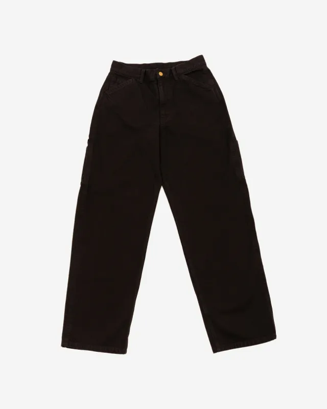 CARPENTER JEAN - BLACK BIO WASH made by James Coward