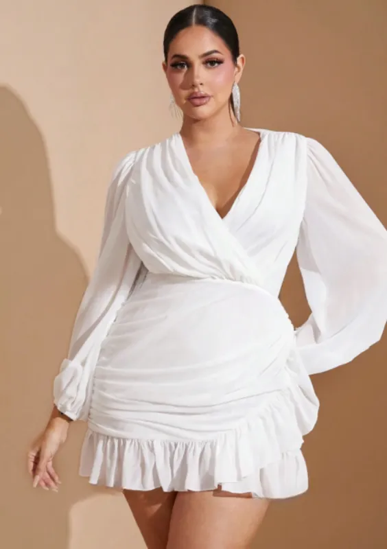 TIANA CHIFFON MINI DRESS sold by hitheredarling
