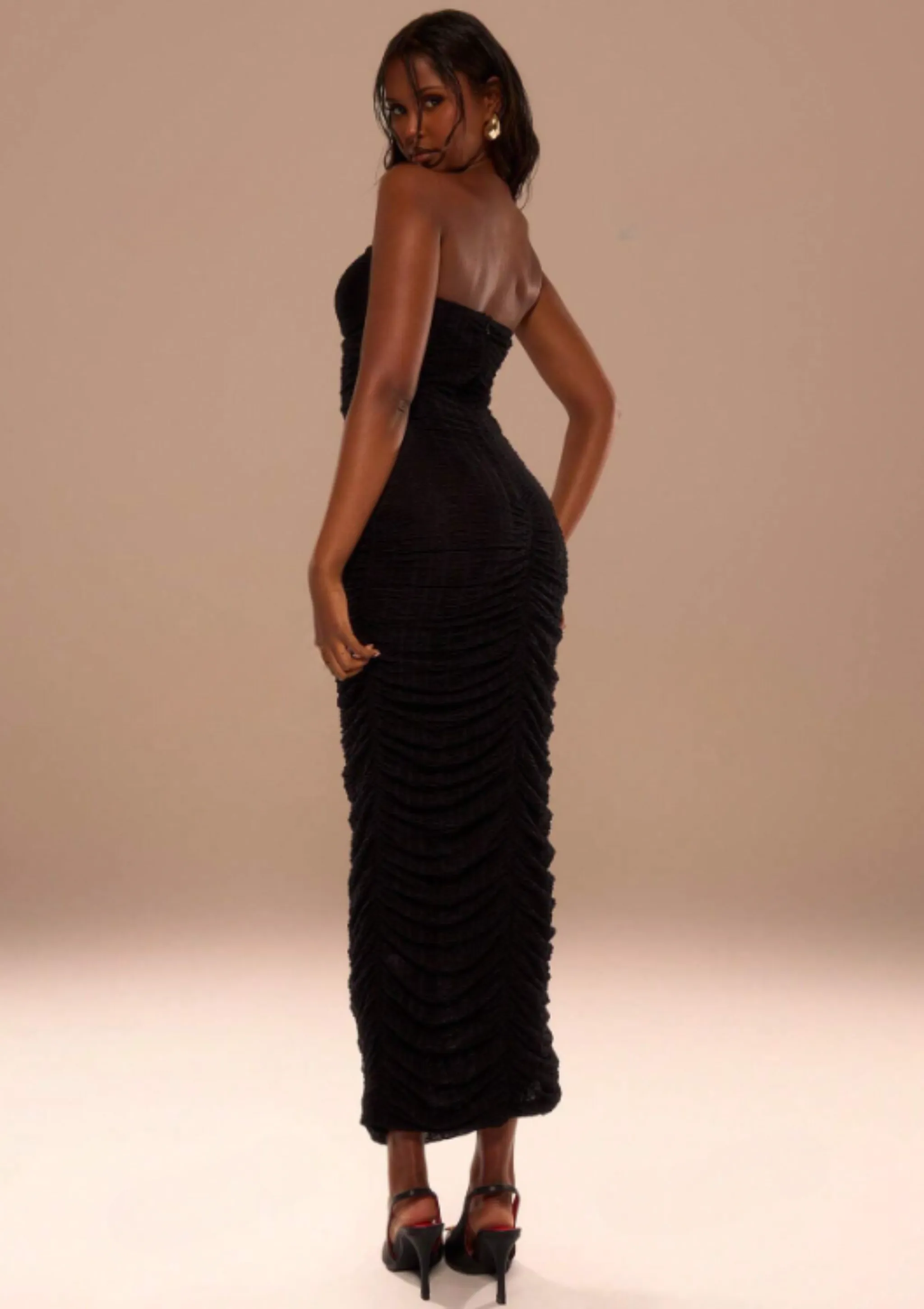 MYLO UNDERWIRE CUP SHAPED MAXI DRESS sold by hitheredarling product image thumbnail 3