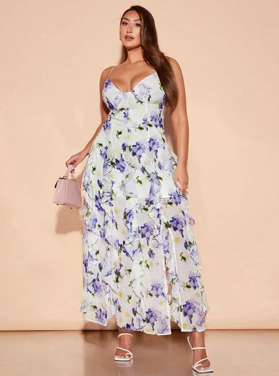 KELDA FLORAL MAXI DRESS sold by hitheredarling product image thumbnail 4
