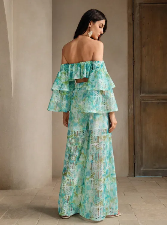 SARELLE TOP & HIGH WAIST PANT sold by hitheredarling product image thumbnail 2