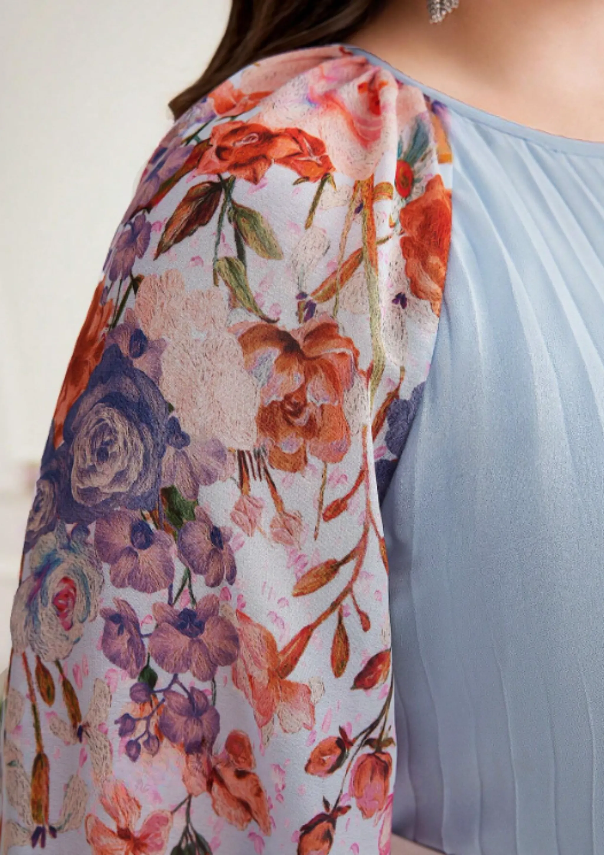 HAZEL FLORAL MAXI DRESS sold by hitheredarling product image thumbnail 4