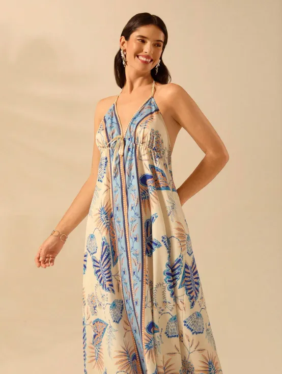 STEPY TROPICAL BOHO MAXI DRESS sold by hitheredarling product image thumbnail 4