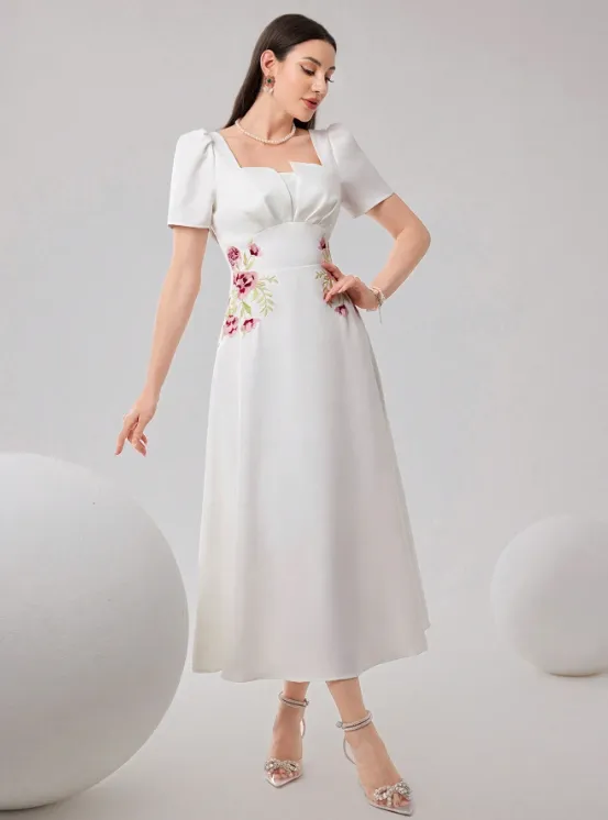 SHIRLEY FLORAL MIDI DRESS 🌹 sold by hitheredarling product image thumbnail 2