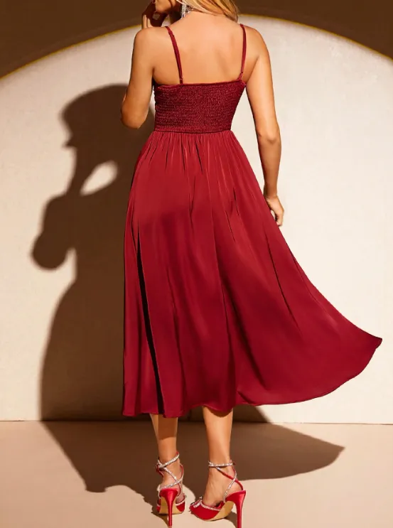 SASKIA SATIN MIDI DRESS 🌹 sold by hitheredarling product image thumbnail 2