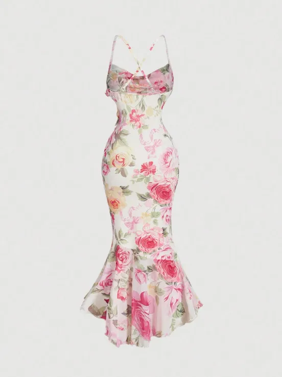 VANESSA FLORAL MIDI DRESS sold by hitheredarling product image thumbnail 2