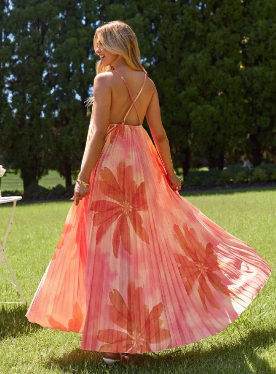 PHOBIE FLORAL MAXI DRESS sold by hitheredarling