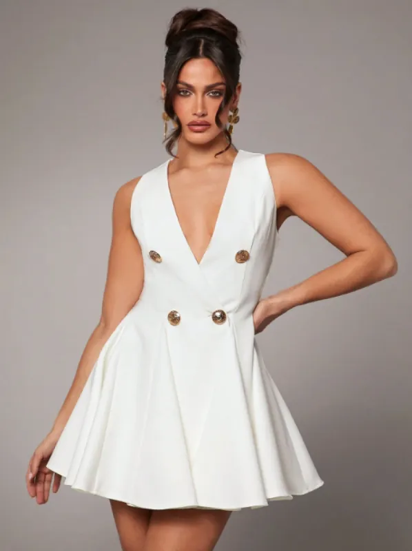 LISSA DOUBLE BREASTED DRESS sold by hitheredarling