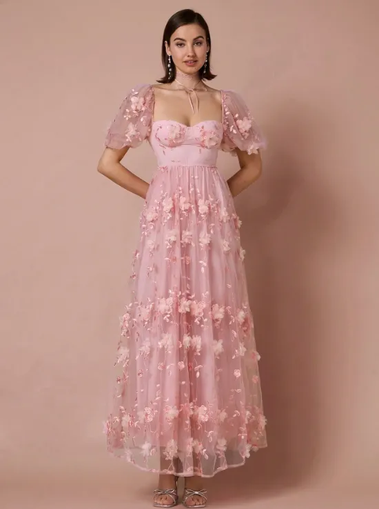 PEONY ROMANTIC FLORAL MAXI DRESS sold by hitheredarling product image thumbnail 5