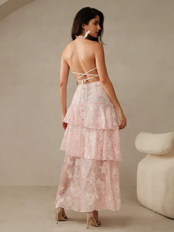 MORGANE RUFFLE FLORAL DRESS sold by hitheredarling product image thumbnail 3