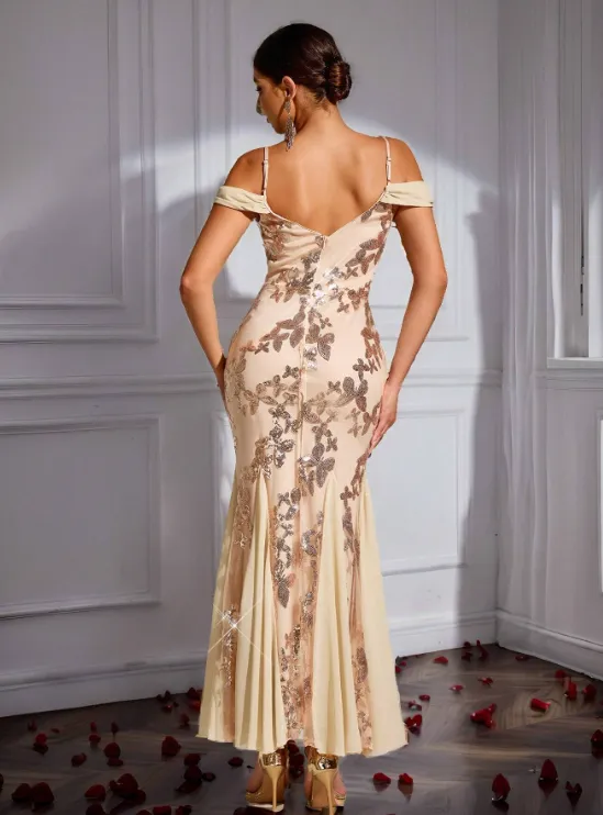 BLOOM SEQUIN MIDI DRESS sold by hitheredarling product image thumbnail 2