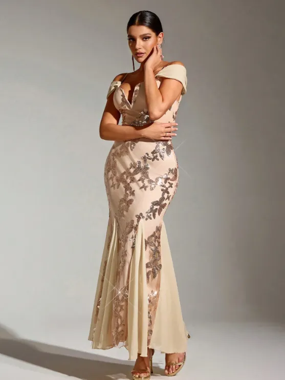 BLOOM SEQUIN MIDI DRESS sold by hitheredarling product image thumbnail 5